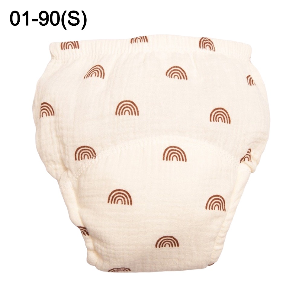 Toddler Training Pants Leak Proof - Zachte katoenen luierbroekjes van gaas, waterdicht,