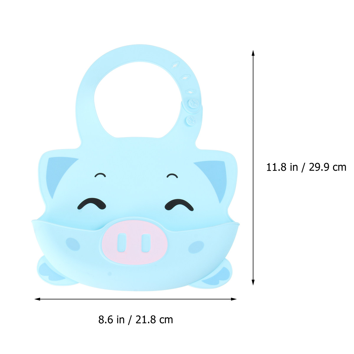 1 Stuks Zachte Siliconen Water - Waterproof Baby Bibs Silicone recensie en prijs
