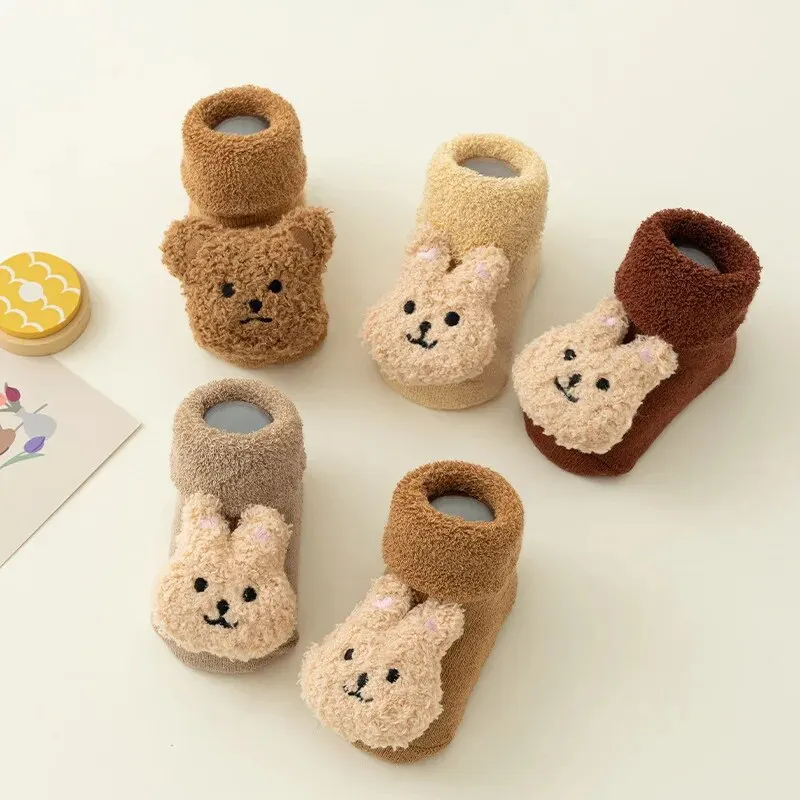 Herfst En Winter Mode Eenvoudi - Unisex Baby Socks Non Slip recensie en prijs